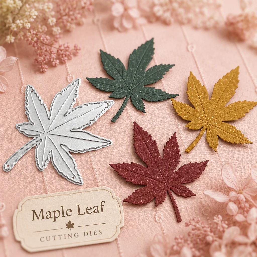 Maple Leaf Metal Cutting Dies Main Maple Die V2