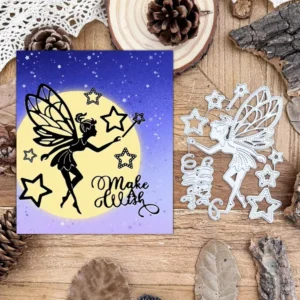 Make A Wish Stars Elf Fairy Cutting Dies 00