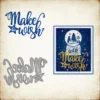 Make Wish Words Metal Cutting Dies 00