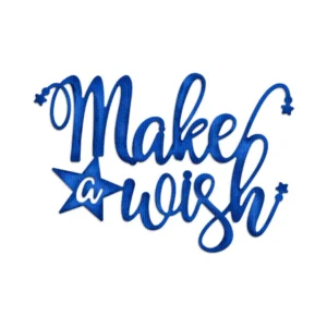 Make Wish Words Metal Cutting Dies 01