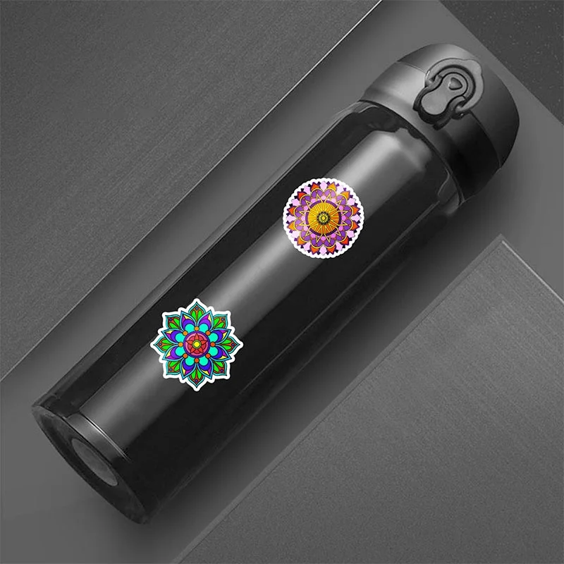 Mandala Flower Vinyl Stickers Mandala Flower Vinyl Stickers