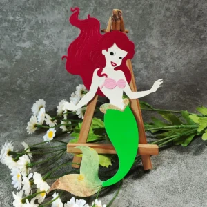 Mermaid Metal Cutting Dies Main View - 240-DC-3412