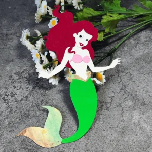 Mermaid Metal Cutting Dies Package View - 240-DC-3412