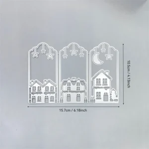 Sumflying Midsummer Town Metal Cutting Dies Midsummer Town Metal Cutting Dies 02