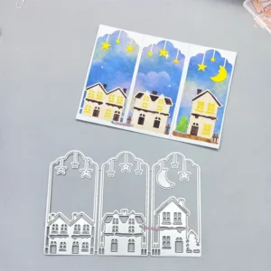 Sumflying Midsummer Town Metal Cutting Dies Midsummer Town Metal Cutting Dies 03