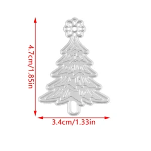 Mini Christmas Tree Metal Cutting Dies Detail View - 240-DC-3285