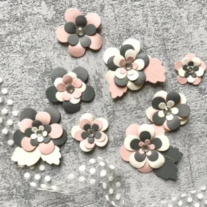 Sumflying Mix Flower Blossom Metal Die Cuts - main product photo