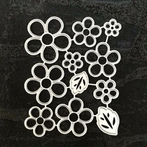 Sumflying Mix Flower Blossom Metal Die Cuts - product photo 2 of 3