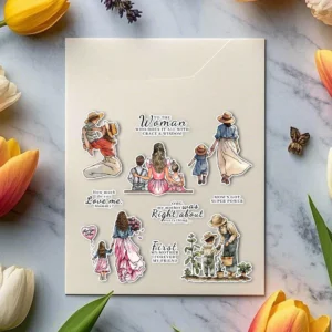 Mom And Kids Clear Stamps 06