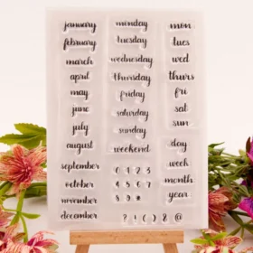 Month Week Day Stamp Set