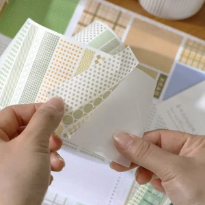 Basic Geometric Washi Tape - Dot and Plaid Basic Geometric Washi Tape - Dot and Plaid