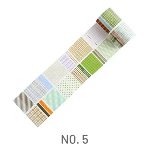 Basic Geometric Washi Tape - Dot and Plaid Basic Geometric Washi Tape - Dot and Plaid