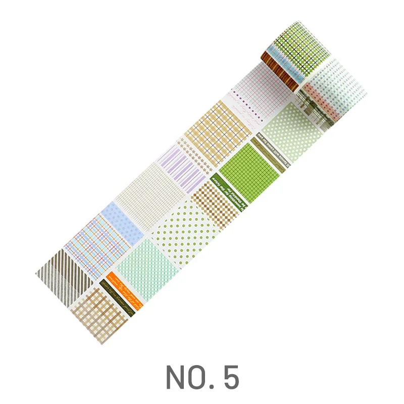 Basic Geometric Washi Tape – Dot and Plaid Basic Geometric Washi Tape - Dot and Plaid