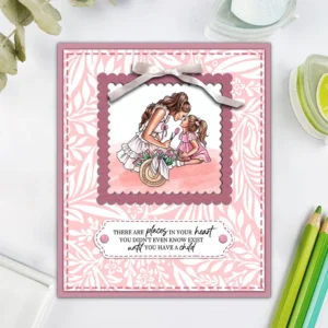 Mother And Daughter Clear Stamps 01