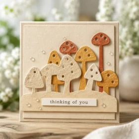 Sumflying Mushroom Pattern Metal Cutting Dies