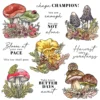 Mushroom Combination Clear Stamps 00