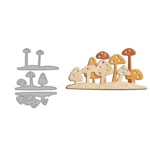 Mushroom Pattern Metal Cutting Dies 04