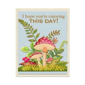 Mushrooms And Leaves Metal Cutting Dies 08