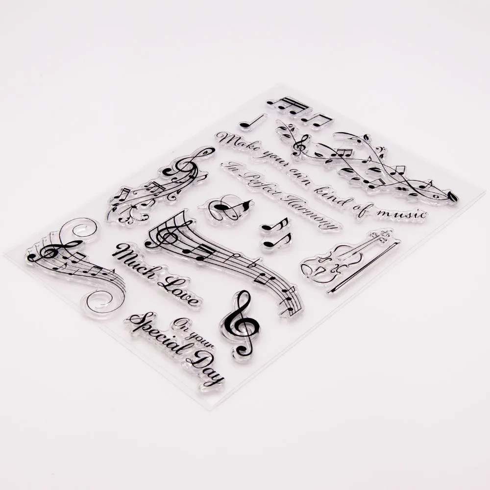 musical-note-stamp-set-2-4 Musical Note Stamp Set - lifestyle photo | clear stamp
