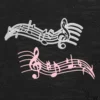 Musical Notes main product photo | word metal cutting dies