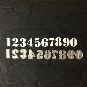 Number Metal Dies product detail photo | word metal cutting dies