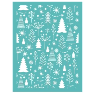 Sumflying Merry Christmas Patterns Silk Screen Stencil P4 Gallery 3