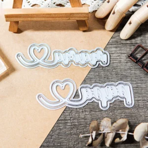 Sumflying Papa Mama Letters Metal Cutting Dies Papa Mama Letters Metal Cutting Dies 03