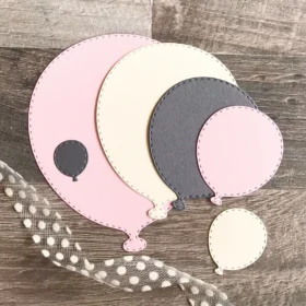 Party Balloons Metal Die Cuts
