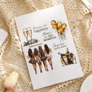 Party Girls Clear Stamps 04