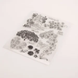 Pavilion Stamp Set - lifestyle photo | clear stamp