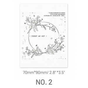 Cute Peach Fairy Wooden Rubber Stamp Cute Peach Fairy Wooden Rubber Stamp