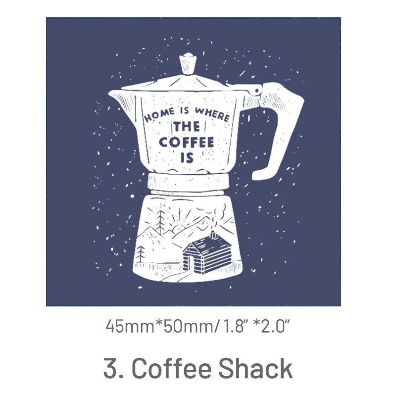 Cute Coffee Bowknot Astronaut Wooden Rubber Stamp Cute Coffee Bowknot Astronaut Wooden Rubber Stamp
