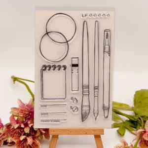 Pen Calendar Clear Stamp Set - main product photo | clear stamp