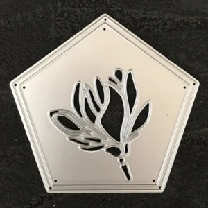 Sumflying Pentagon Flower Metal Cutting Dies - product photo 2 of 3