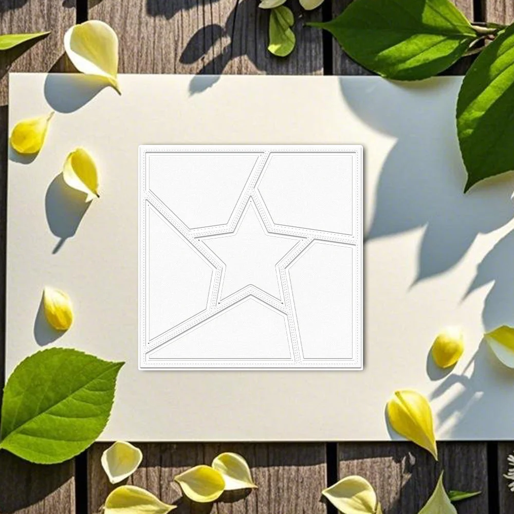 Pentagram Lattice Background Frame Metal Cutting Dies 06 Pentagram Lattice Background Frame Metal Cutting Dies 06