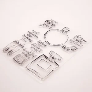 Perfume Bottle Stamp Set Perfume Bottle Stamp Set - lifestyle photo | clear stamp