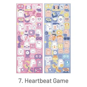 Cute Cartoon Pet Rabbit Bear Sticker Cute Cartoon Pet Rabbit Bear Sticker