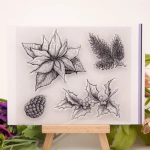 Pine Cones Stamp Set - main product photo | clear stamp