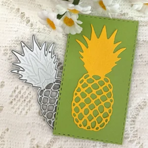 Pineapple Metal Cutting Dies Back View - 240-DC-284