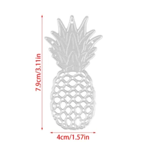 Pineapple Metal Cutting Dies Detail View - 240-DC-284