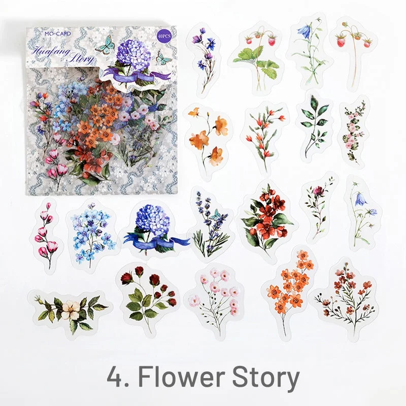 Plant Clear Transparent Label Sticker - Lace, Butterfly, Flower Plant Clear Transparent Label Sticker - Lace, Butterfly, Flower