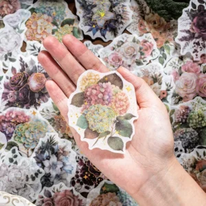 Sumflying Plant, Number, and Phrase Washi Stickers - image 6