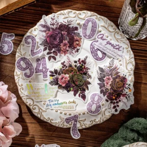 Sumflying Plant, Number, and Phrase Washi Stickers - image 7