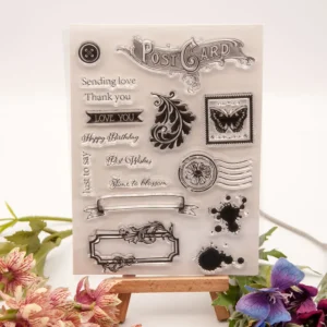 Postmark Clear Stamp Set - main product photo | clear stamp