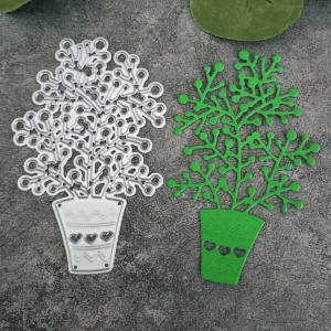 Sumflying Potted Plants Metal Cutting Dies - product photo 3 of 6