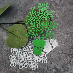 Sumflying Potted Plants Metal Cutting Dies - product photo 5 of 6