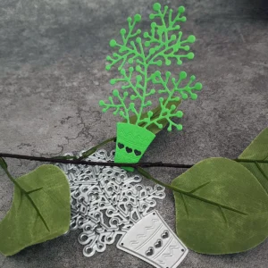Sumflying Potted Plants Metal Cutting Dies - product photo 6 of 6