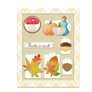 Sumflying Pumpkins and Leaves Metal Cutting Dies Pumpkins And Leaves Metal Cutting Dies 08