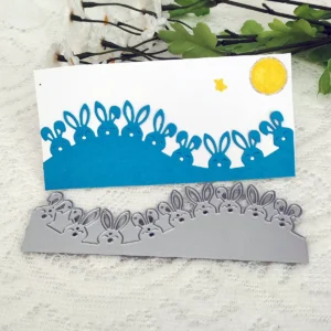 Rabbit Wave Edge Metal Cutting Dies - metal cutting die detail view 4