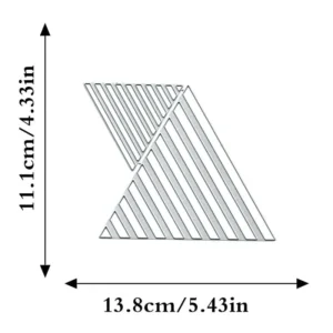 Rainbow Pyramid Metal Cutting Dies - metal cutting die detail view 4